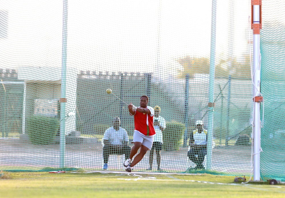 مبين الكندي يتأهل رسميا لبطولة العالم للشباب بكولمبيا 2022