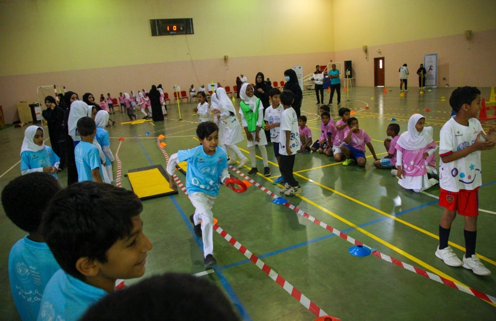 300 طالب وطالبة في ختام مهرجان البراعم للقوى بشمال الشرقية