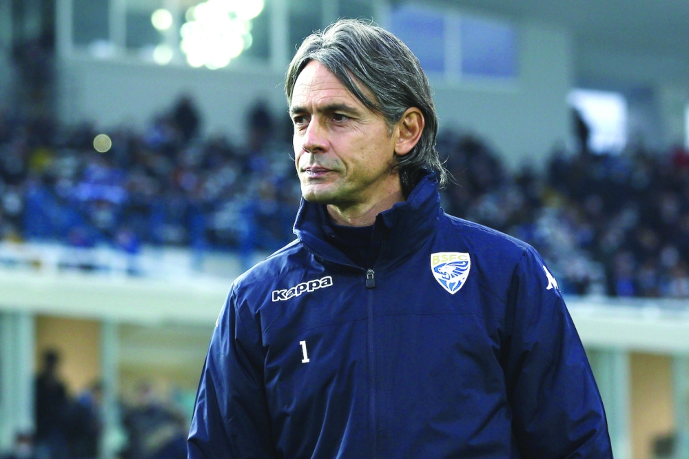 إقالة فيليبو إنزاغي مدرب بريشيا