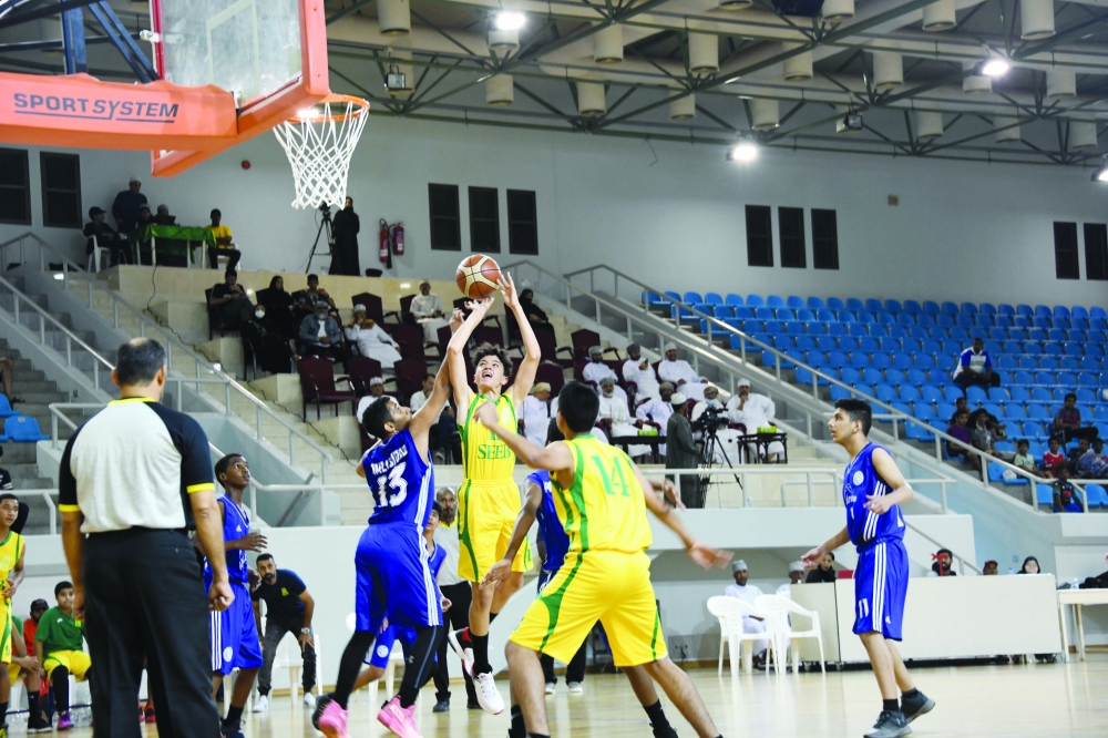 السيب يحصد لقب دوري ناشئي السلة وأهلي سداب وصيفا