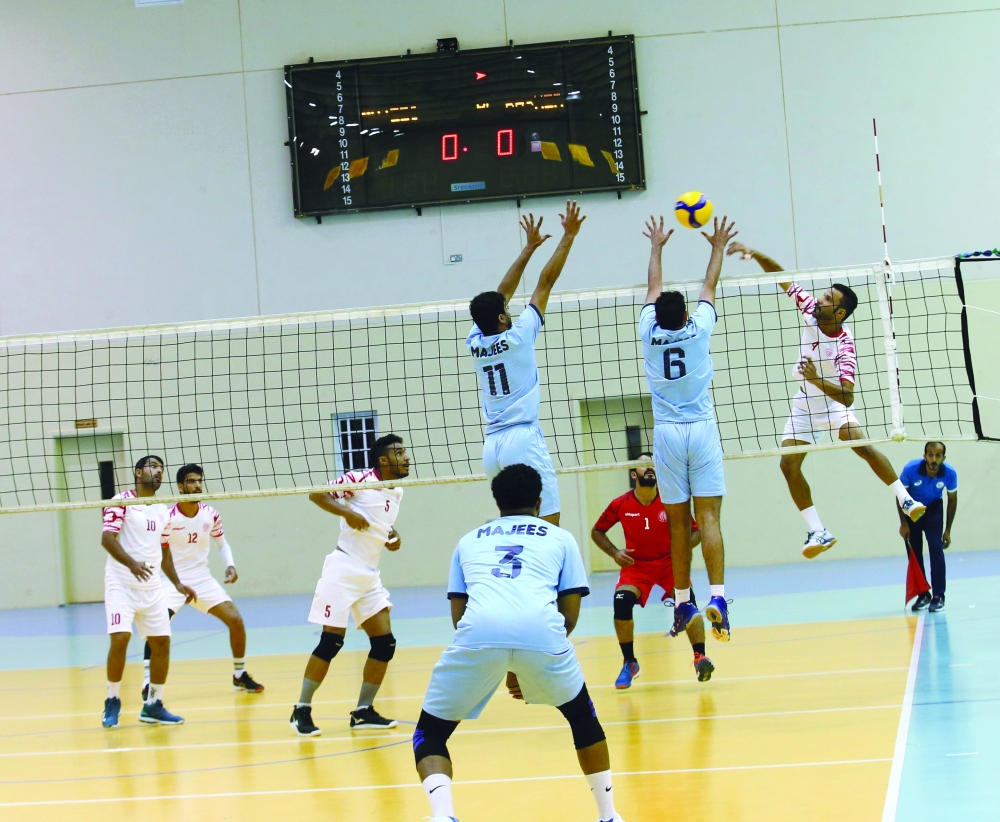 مجيس يضع رؤية مشاركته في دوري الطائرة الموسم المقبل