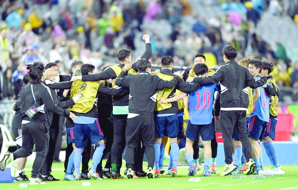 السعودية ترافق اليابان إلى نهائيات كأس العالم قطر 2022