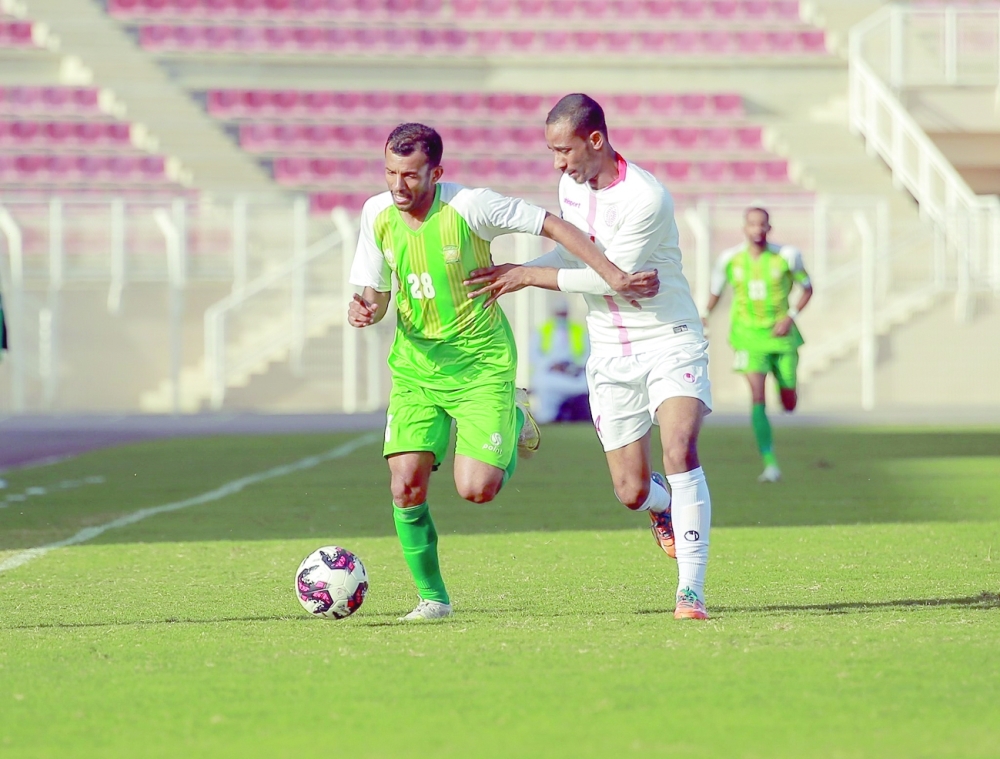 قريات يلاقي عبري والمضيبي يواجه سمائل بالدرجة الأولى