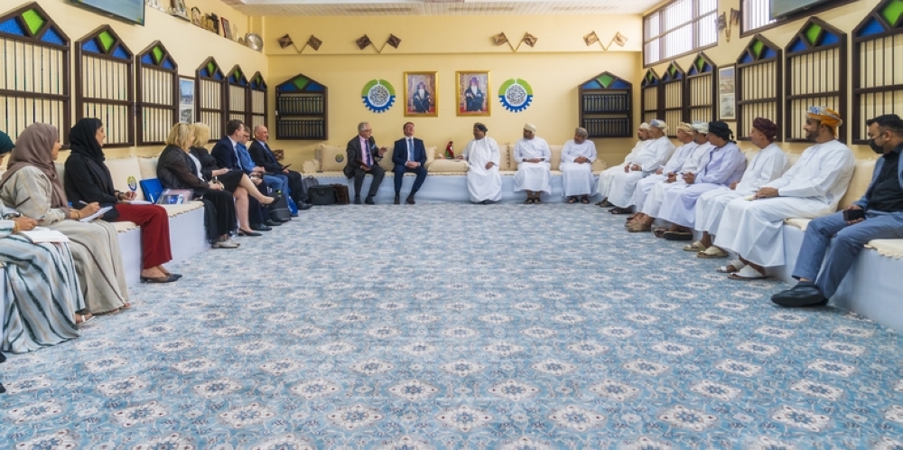 الغرفة تبحث مع الوفد التشيكي الشراكة في قطاع التعدين والفرص التجارية