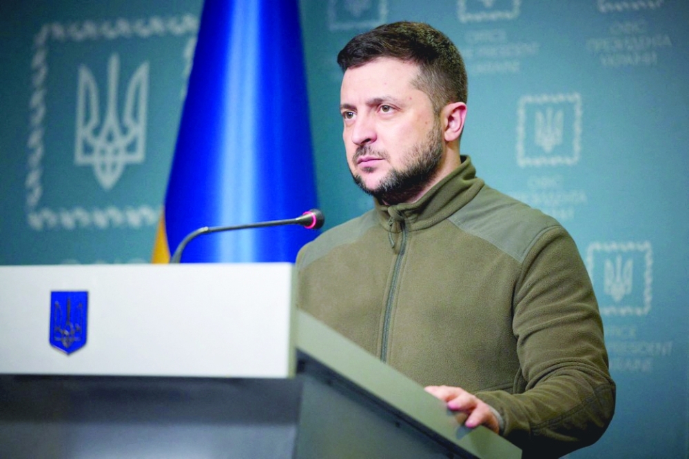 زيلينسكي:حياد أوكرانيا وضع يصعب تحقيقه قانونياً