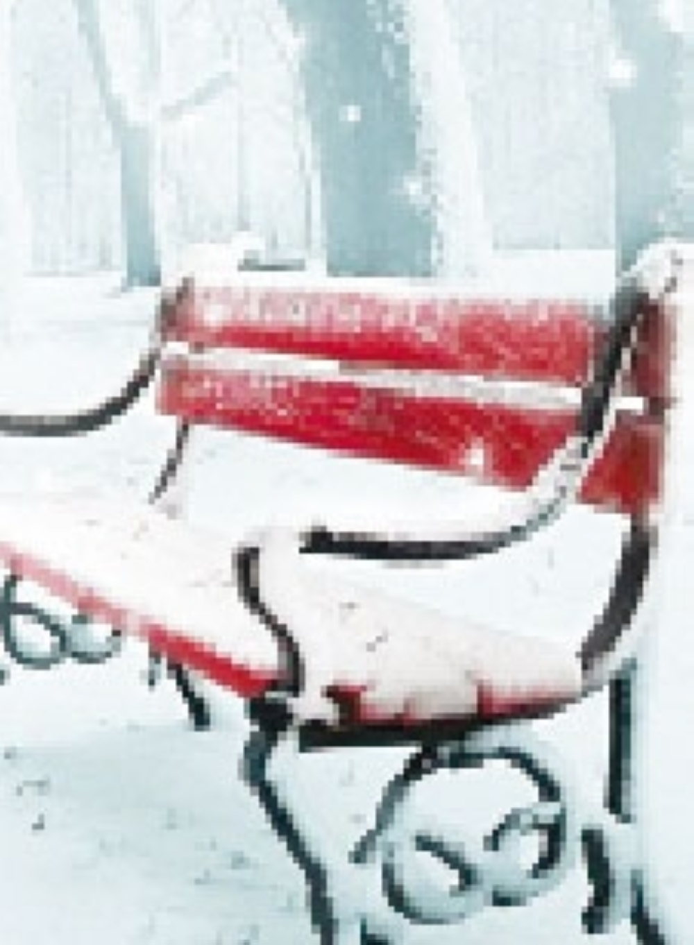 كرسي بين الثلوج