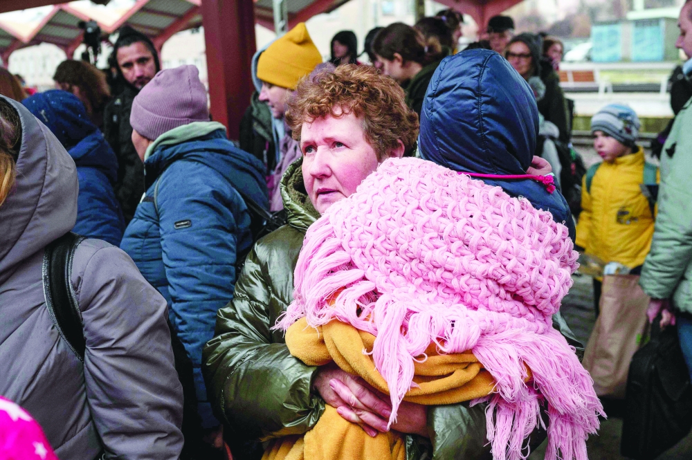 الامم المتحدة تتحدث عن “ازمة انسانية كبرى”
أكثر من أربعة ملايين لاجىء فروا من أوكرانيا