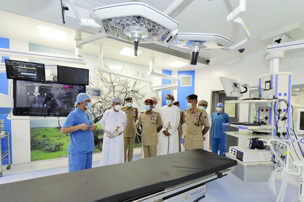 الاحتفال بافتتاح التوسعة الجديدة لمستشفى القوات المسلحة ووحدة الإمداد الطبي