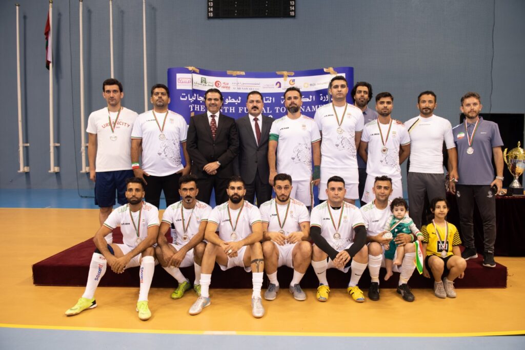 مصر بطل وإيران وصيف والنشامى يحل ثالثا في بطولة الجاليات الكروية 8 IMG 20220312 WA0032