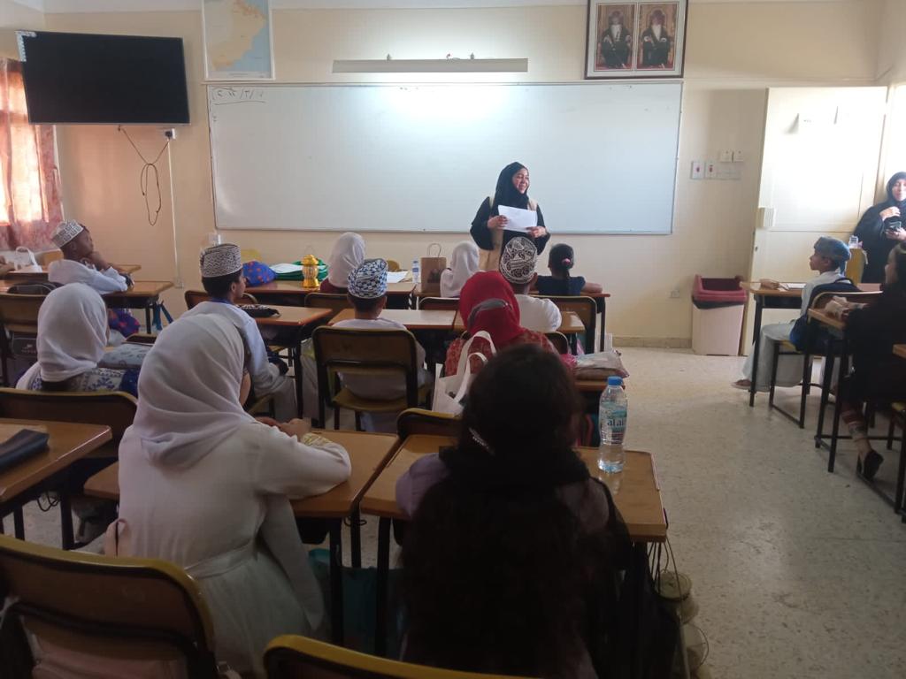 مركز البيئة بالسويق ينظم فعالية توعوية بمدرسة الخابورة للتعليم الأساسي 4 IMG 20220317 WA0013