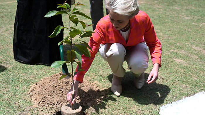 EU chief Ursula von der Leyen begins India tour