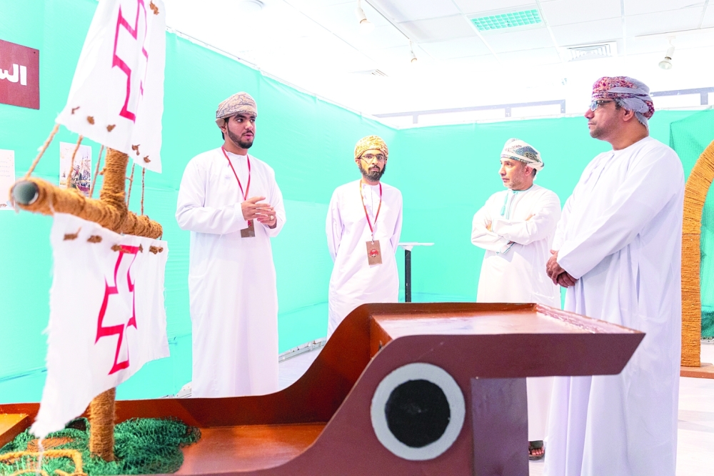 "ازميرالدا" بجامعة السلطان قابوس يعرّف بالتراث المغمور بالمياه 1 “ازميرالدا” بجامعة السلطان قابوس يعرّف بالتراث المغمور بالمياه