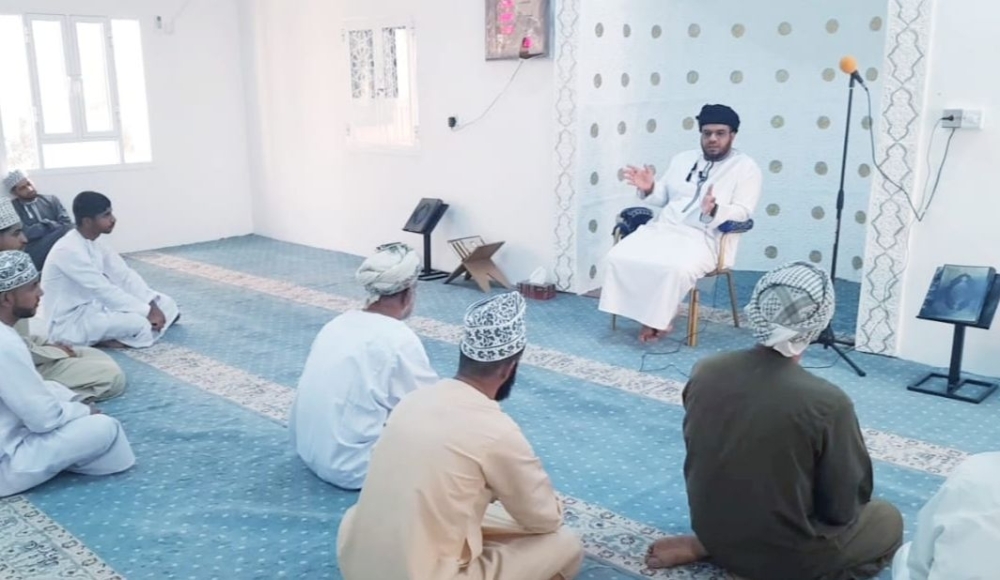 محاضرة تفاعلية بجوامع ومساجد الرستاق