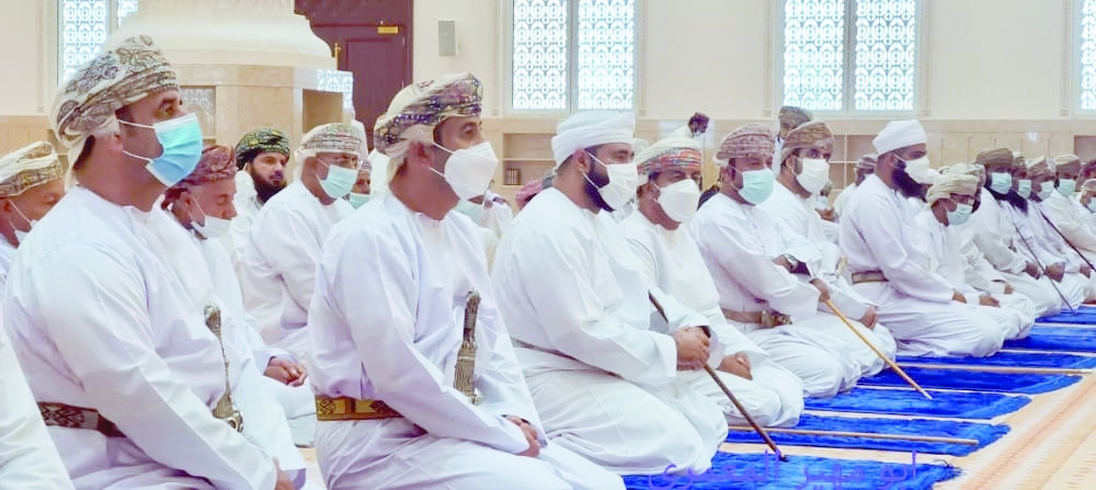 افتتاح جامع طلحة بن عبيد الله  بالمدينة السكنية في لوى