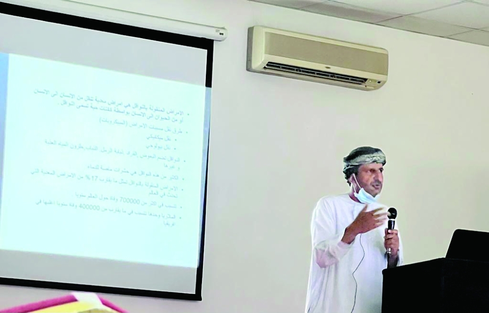 تواصل التوعية بمخاطر «الزاعجة» بمسقط