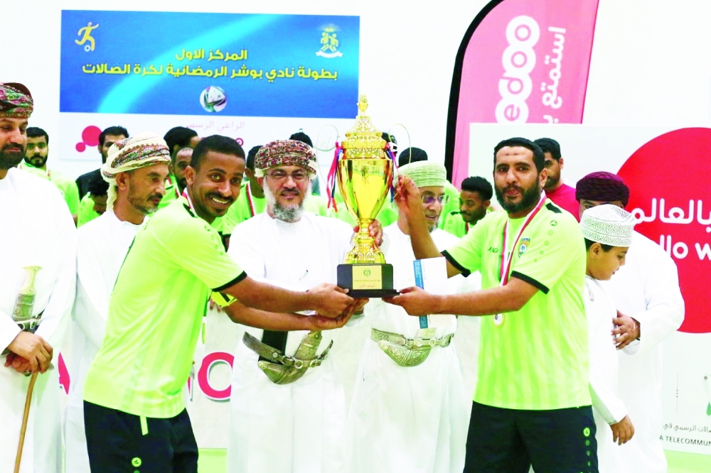 ختام بطولة نادي بوشر لكرة قدم الصالات