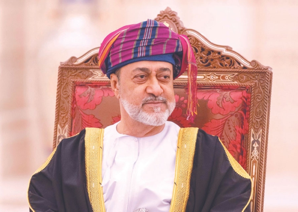 جلالة السلطان يتبادل التهاني بمناسبة عيد الفطر مع قادة دول مجلس التعاون