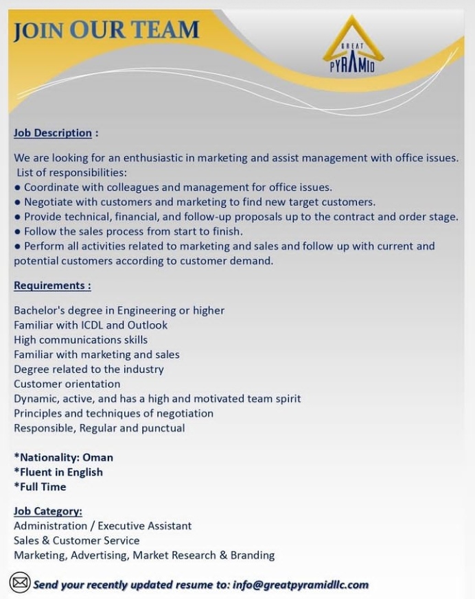 شركة الهرم العظيم تعلن وظائف شاغرة 2 IMG ٢٠٢٢٠٤٢٠ ٠٥٣٢٠٨