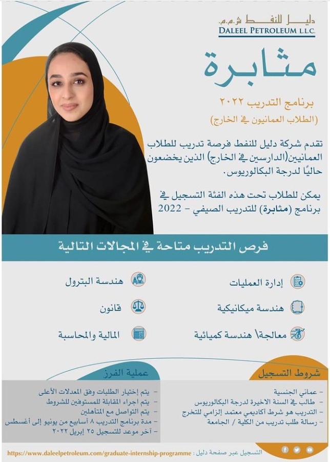 شركة دليل للنفط عن برنامج تدريبي 2 IMG ٢٠٢٢٠٤١٣ ١٦١٤٤٥