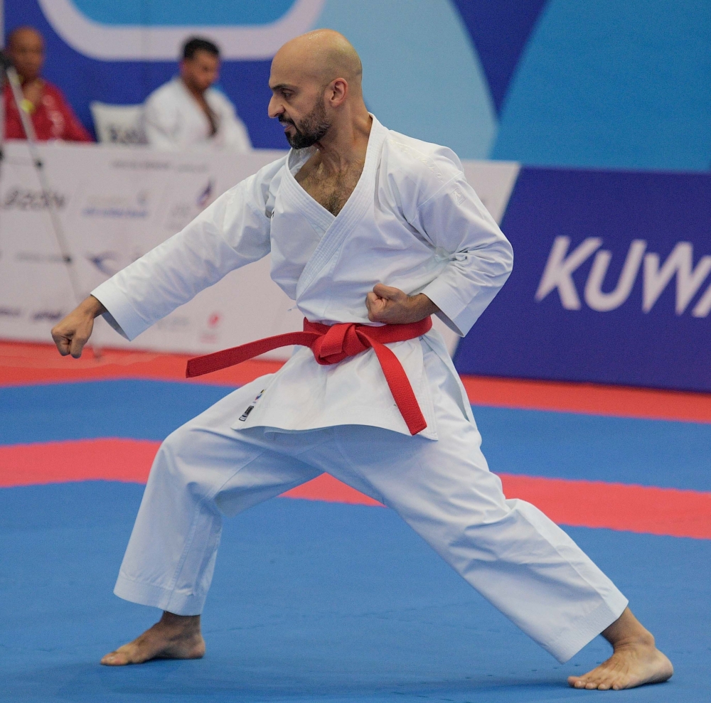 منتخب الكاراتيه أخر المشاركين بالدورة