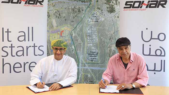 OMR7mn plant to come up at Sohar Freezone