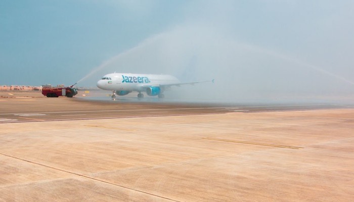 Kuwait's Jazeera Airways lands first flight at Salalah Airport