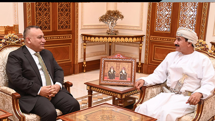 Royal Office Minister meets  Iranian, Iraqi ambassadors