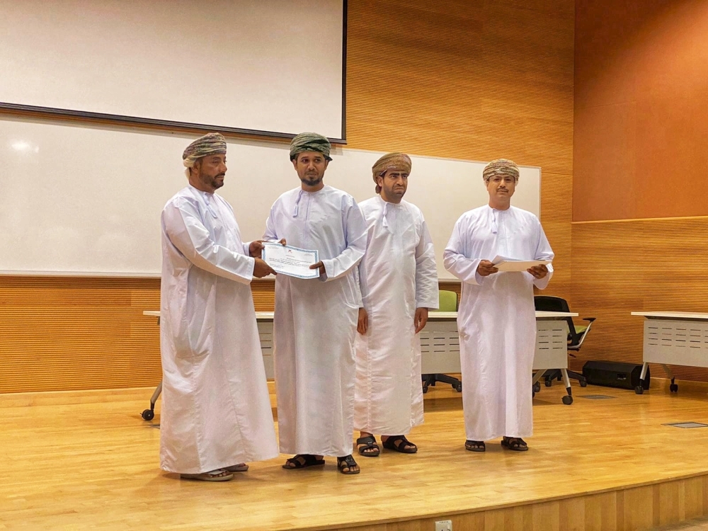 حلقة تدريبية حول مجال نظم المعلومات الجغرافية بصلالة