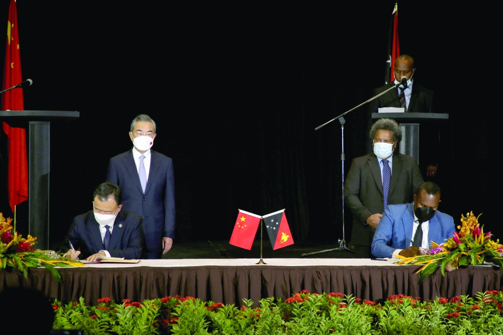 اندفاعة دبلوماسية صينية تنذر بمعركة جديدة من أجل المحيط الهادئ