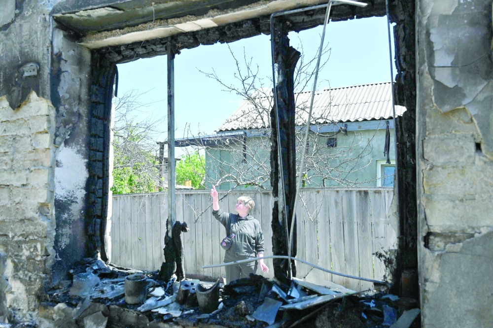 سكان المناطق الواقعة شمال ” كييف ” ينتظرون وعد الحكومة الاوكرانية بـ”إصلاح الأبنية المتضررة”