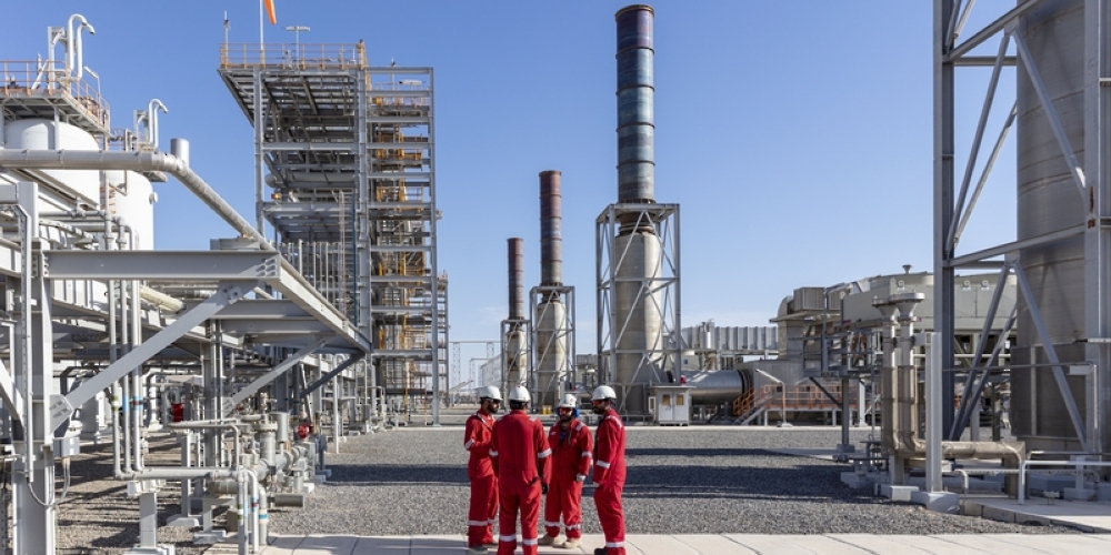 1ر2 بالمائة نسبة الزيادة في إنتاج النفط الخام والمكثفات النفطية خلال عام 2021