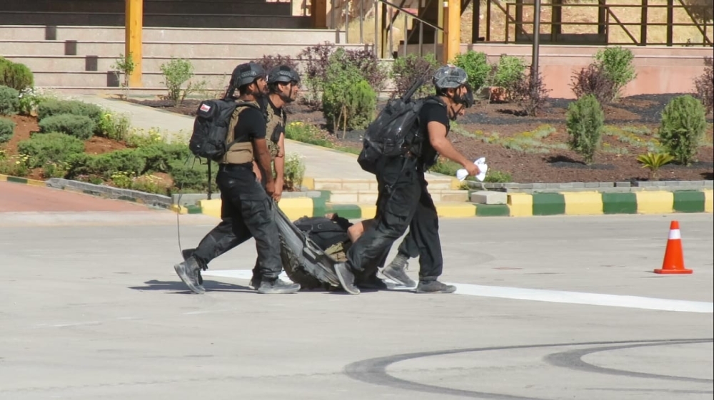 شرطة عمان السلطانية تتوج بالمركز الثاني في مسابقة المحارب الدولية بالأردن