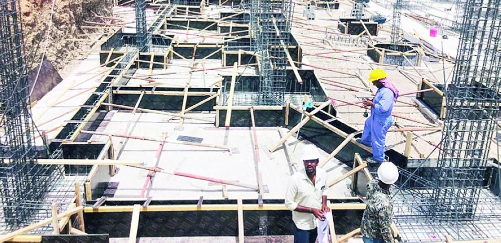 تواصل العمل بمشروع إنشاء مركز صحي بالمعبیلة الجنوبیة