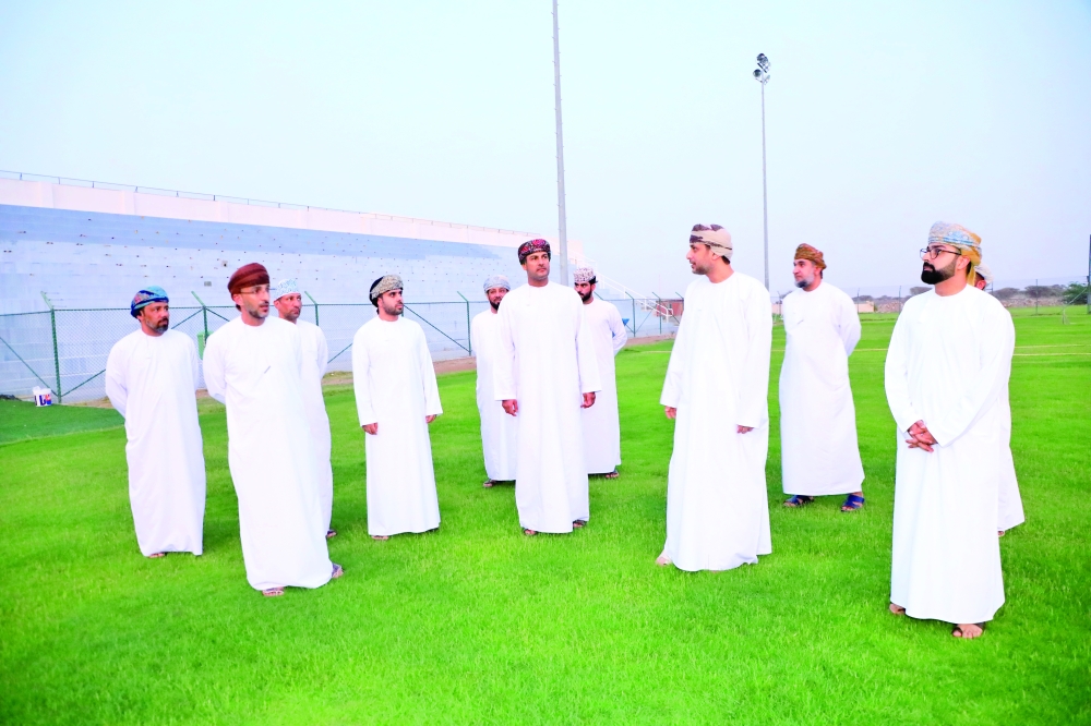 الثقافة والرياضة تقف على العمل الإداري والمشاريع الاستثمارية بالخابورة