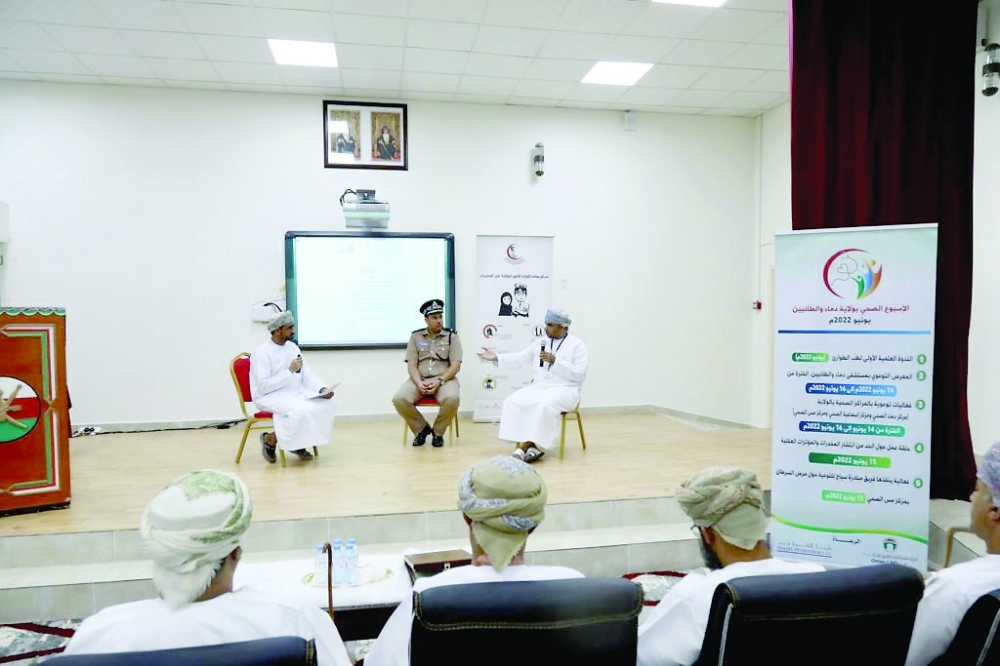 دماء والطائيين تشارك في أنشطة ” الحد من انتشار المخدرات “