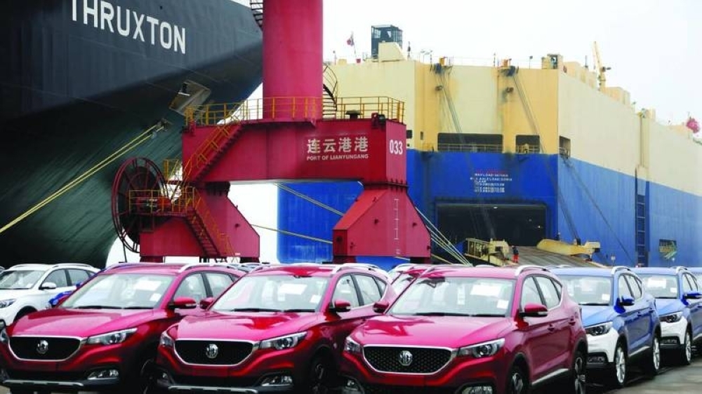 صادرات المركبات الصينية تسجل رقماً قياسياً في مايو الماضي