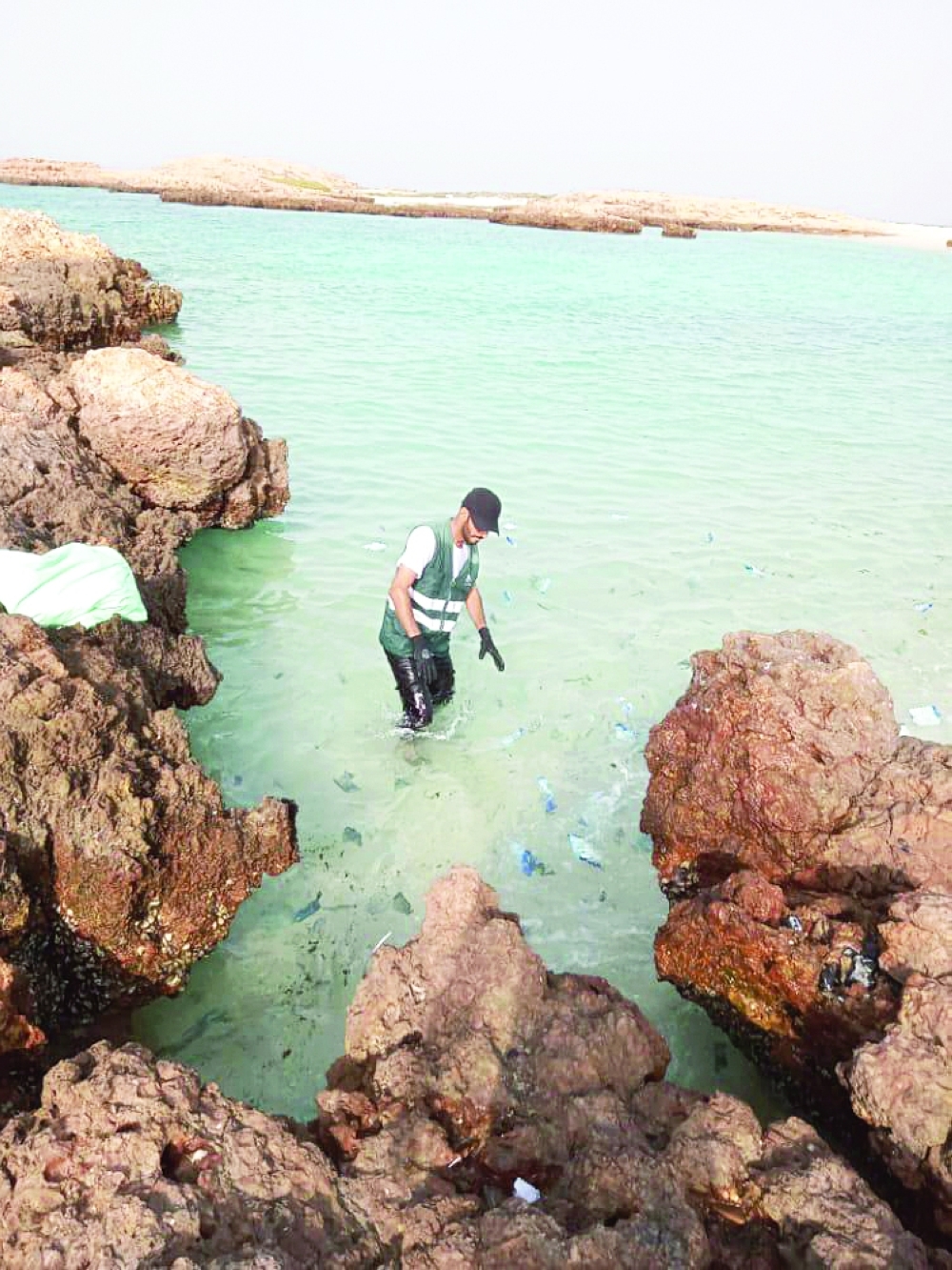 70 متطوعا في مبادرة تنظيف شواطئ محمية جزر الديمانيات 8 70 متطوعا في مبادرة تنظيف شواطئ محمية جزر الديمانيات