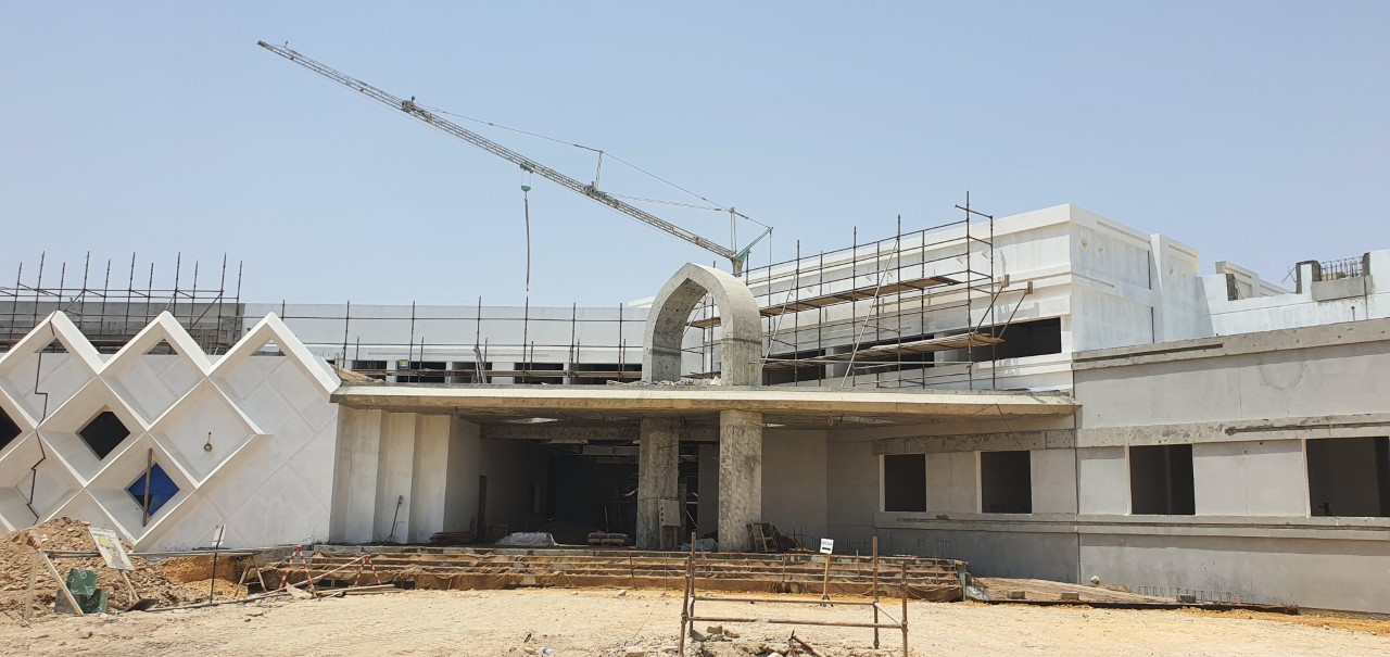 تواصل العمل بمشروع مركز التعافي بولاية العامرات