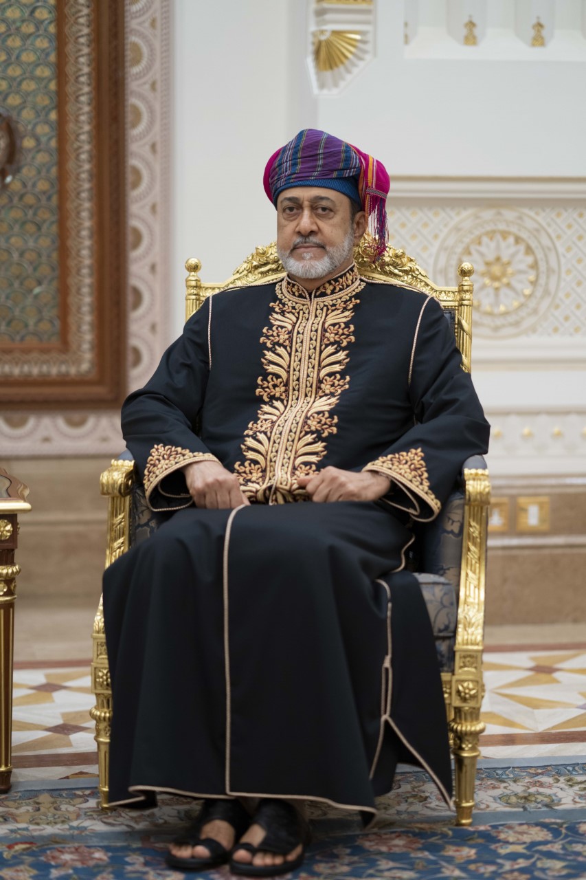 جلالة السُّلطان المعظّم يُقيم مأدبة عشاء رسمية تكريمًا للرئيس المصري