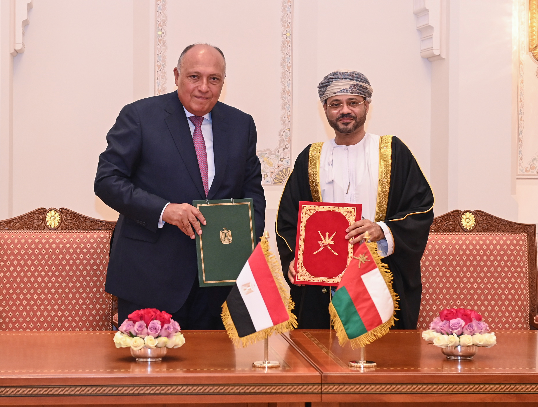 سلطنة عُمان ومصر توقّعان على عددٍ من مذكرات التفاهم والاتفاقيات وبرامج التعاون