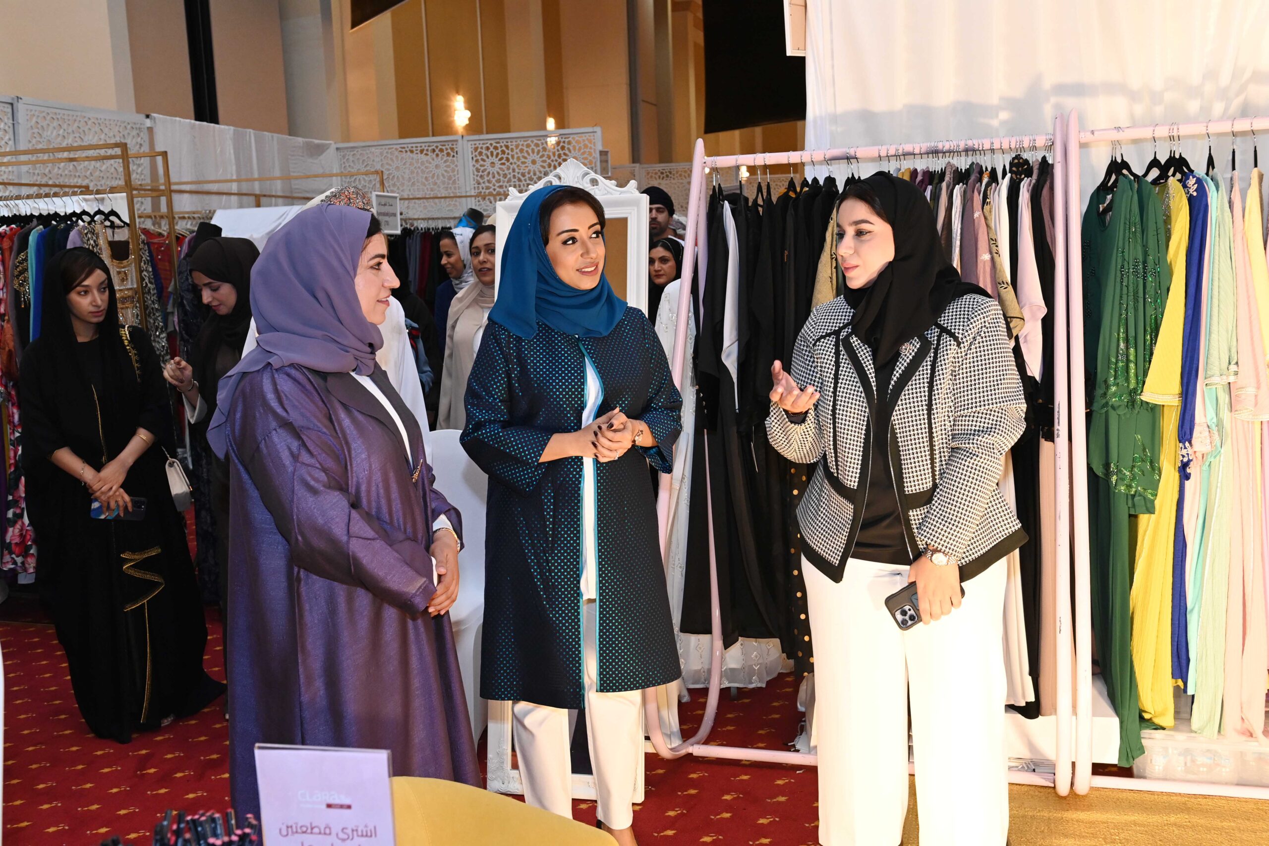 جمعية الأطفال ذوي الإعاقة تفتتح معرض تضامن الخيري السابع