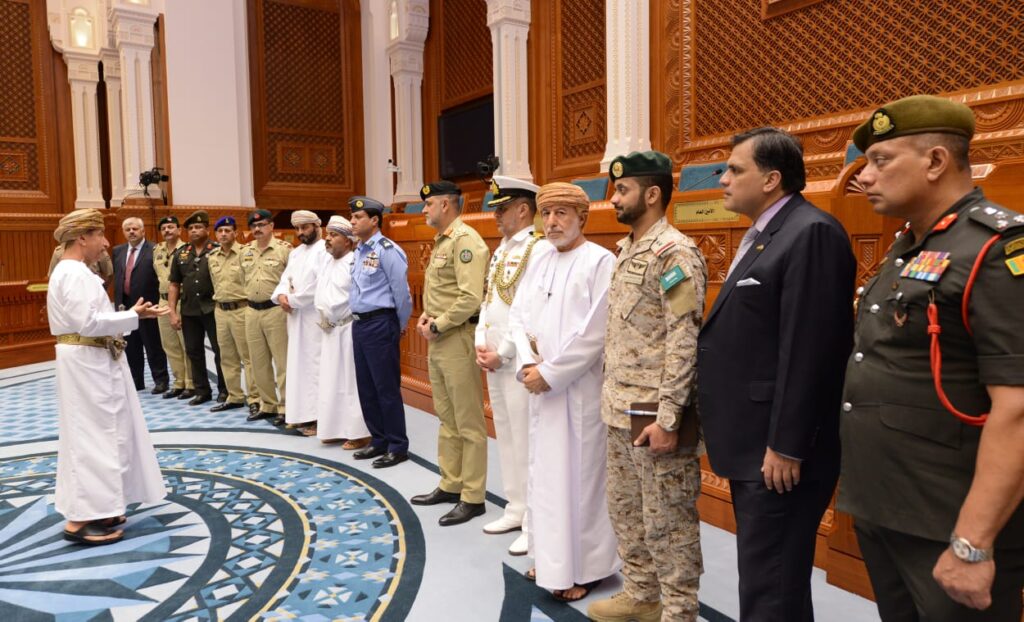 وفد جامعة الدفاع الوطني الباكستانية يزور مجلس الدولة 2 IMG 20220609 WA0020