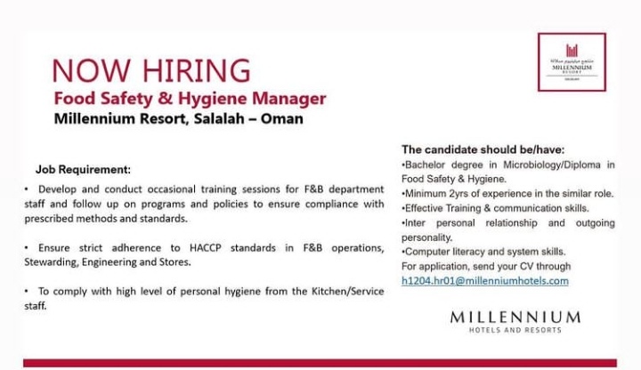 منتجع ميلينيوم صلالة يعلن وظيفة شاغرة 2 IMG ٢٠٢٢٠٦١٤ ٠٥١٢٢٣