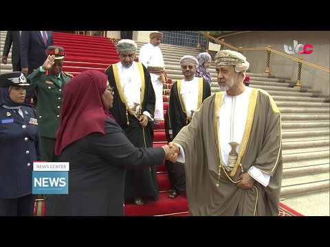 HM Sultan Haitham bin Tarik & HE President of Tanzania hold a bilateral meeting at Al Alam Palace