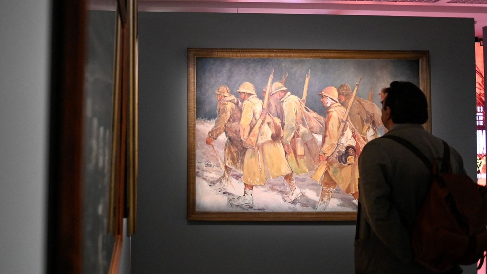 معرض لأعمال الجنود في الحرب العالمية الأولى