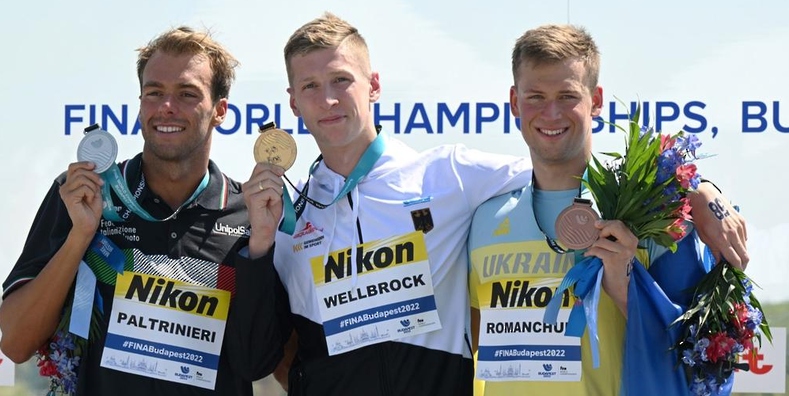 الألماني ويلبروك يحرز ذهبية سباق 5 كلم في المياه المفتوحة