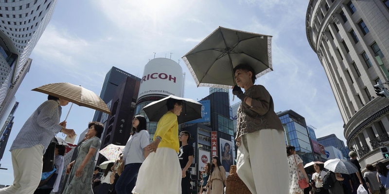 اليابان تسجل ارتفاعا قياسيا في درجات الحرارة