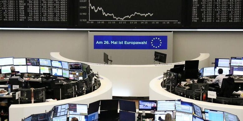 انخفاض الأسهم الأوروبية