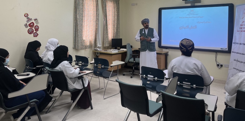 “الغش التجاري”.. محاضرة بمركز الطريف الصحي بصحار