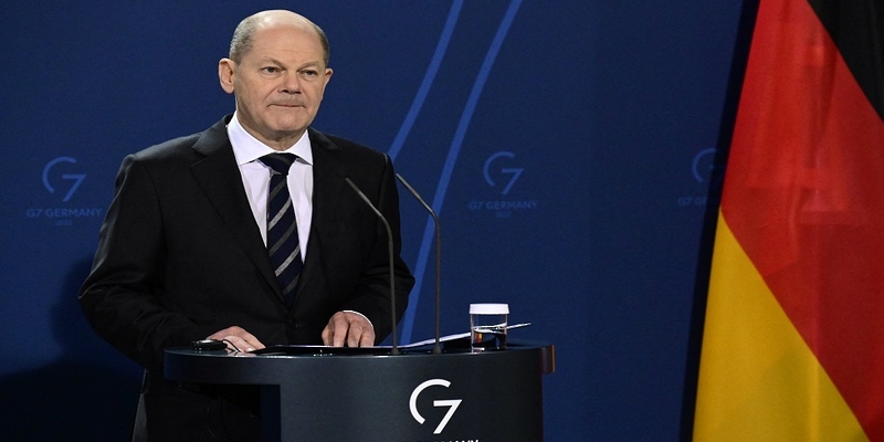شولتس: دول السبع ستكافح معًا الوضع المتفاقم للاقتصاد العالمي